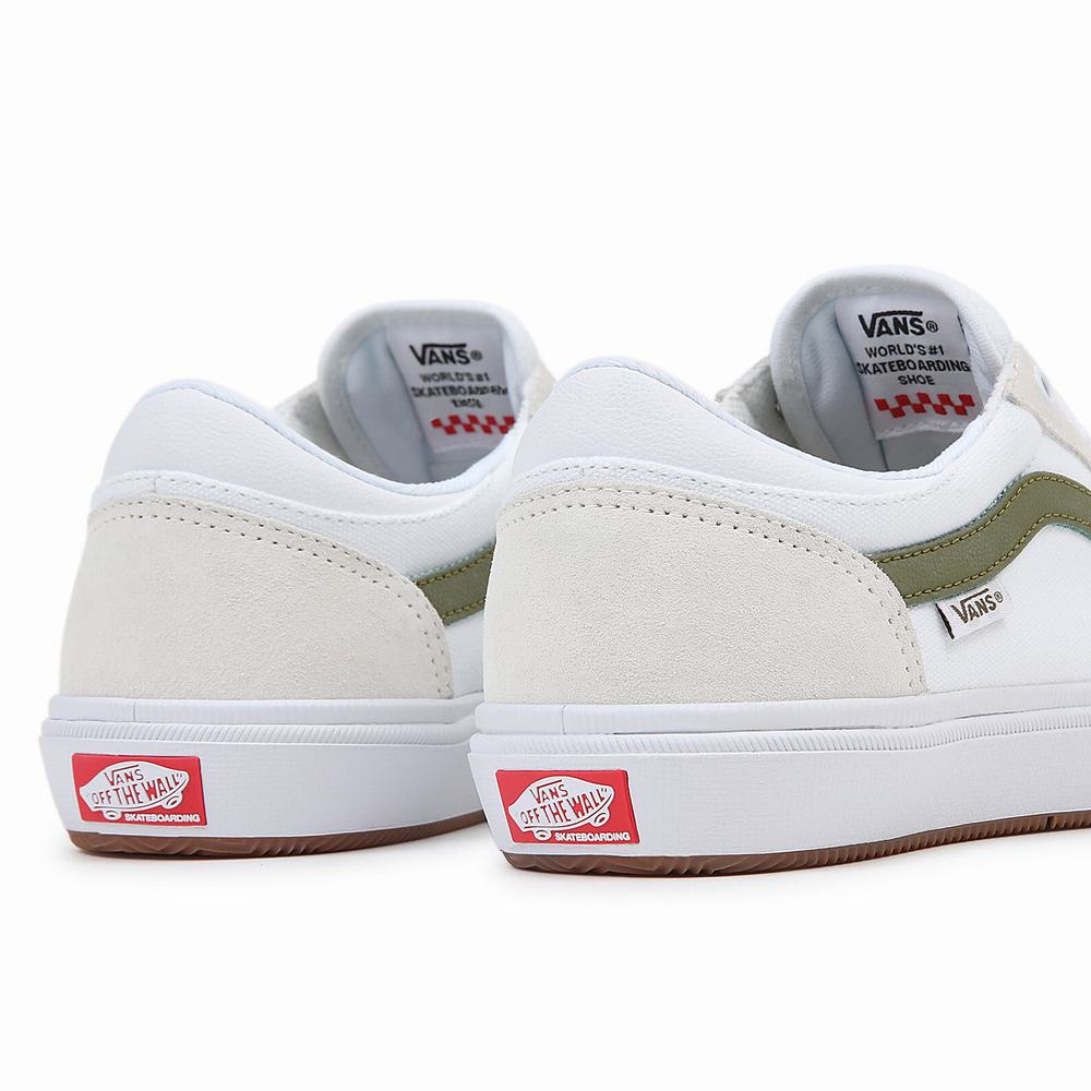 Women's Vans Gilbert Crockett Sneakers White / Beige | USA32184