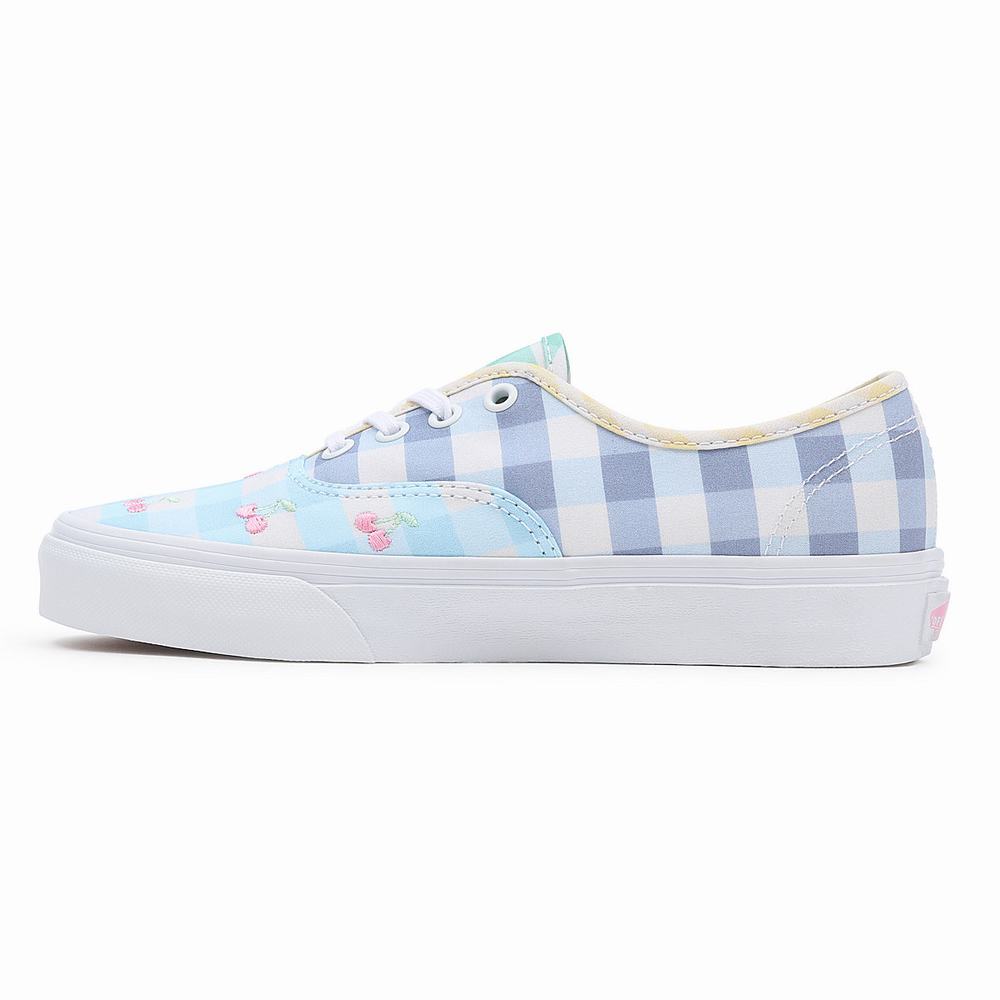 Women's Vans Gingham Block Authentic Sneakers Multicolor | USA21847