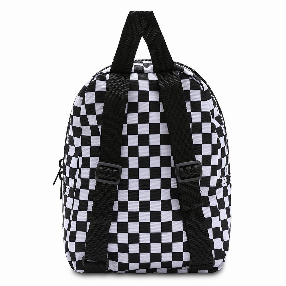 Women's Vans Got This Mini Backpacks Black / White | USA67195