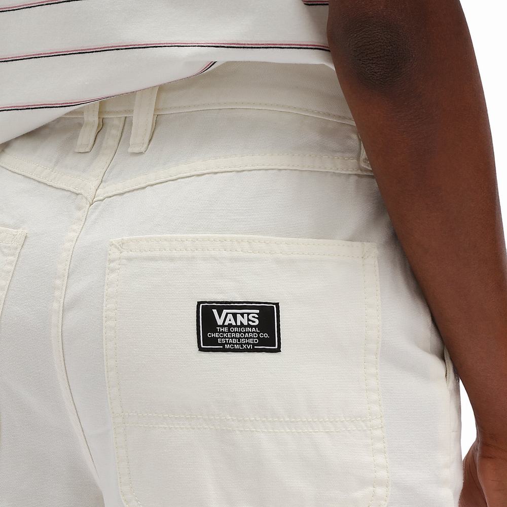 Women's Vans Ground Work Pants White | USA81207