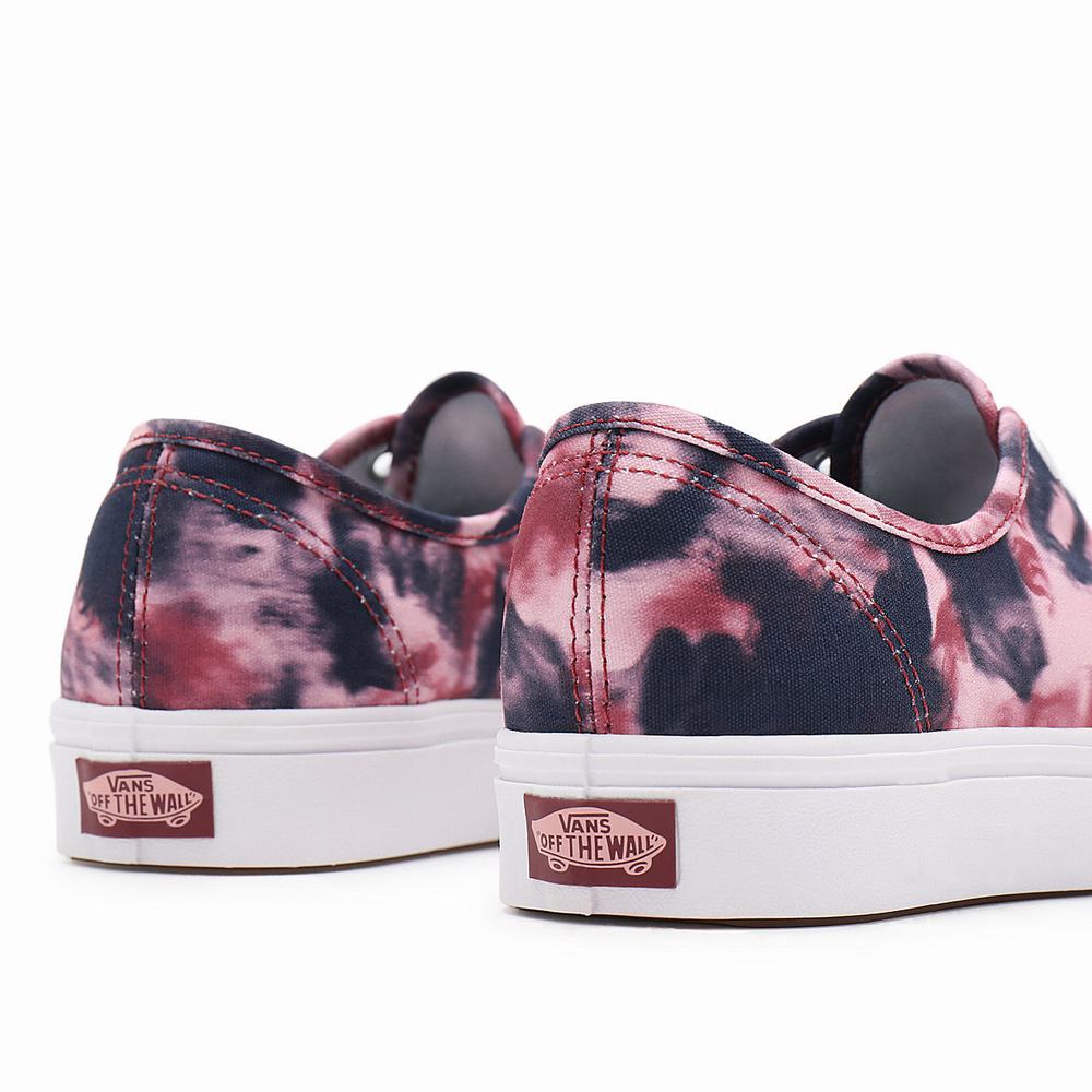 Women's Vans Grunge Wash ComfyCush Authentic Sneakers Pink / Purple | USA81542