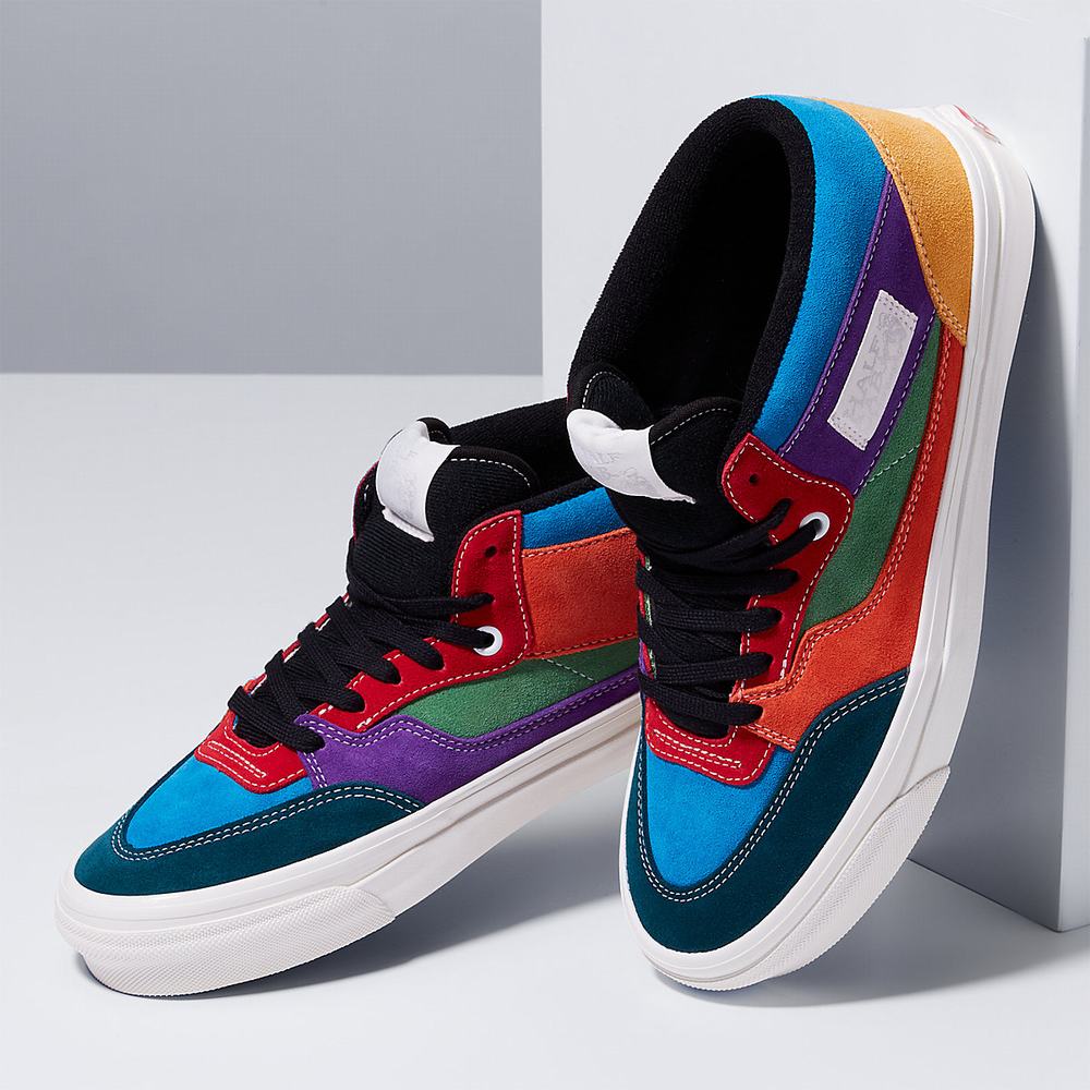 Women's Vans Half Cab 33 DX Sneakers Multicolor | USA84729