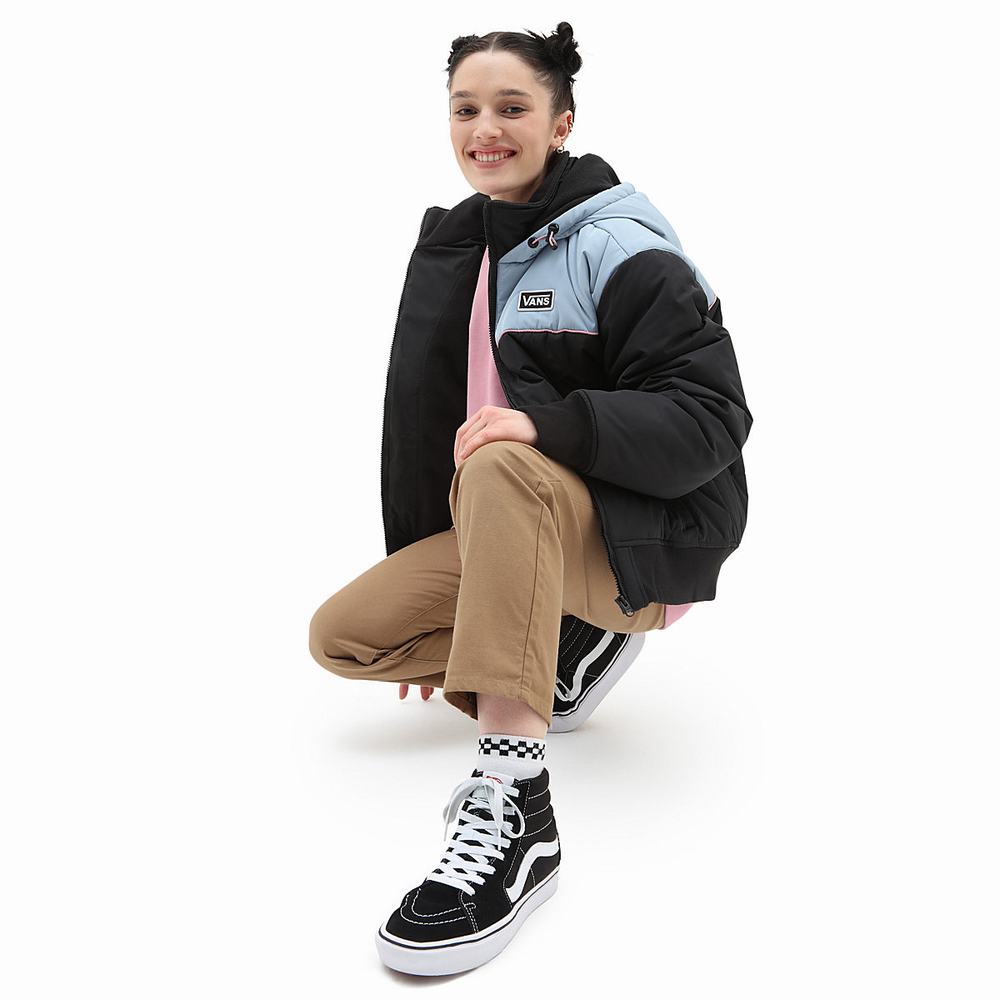 Women's Vans Hard Rain MTE Jackets Black | USA21598