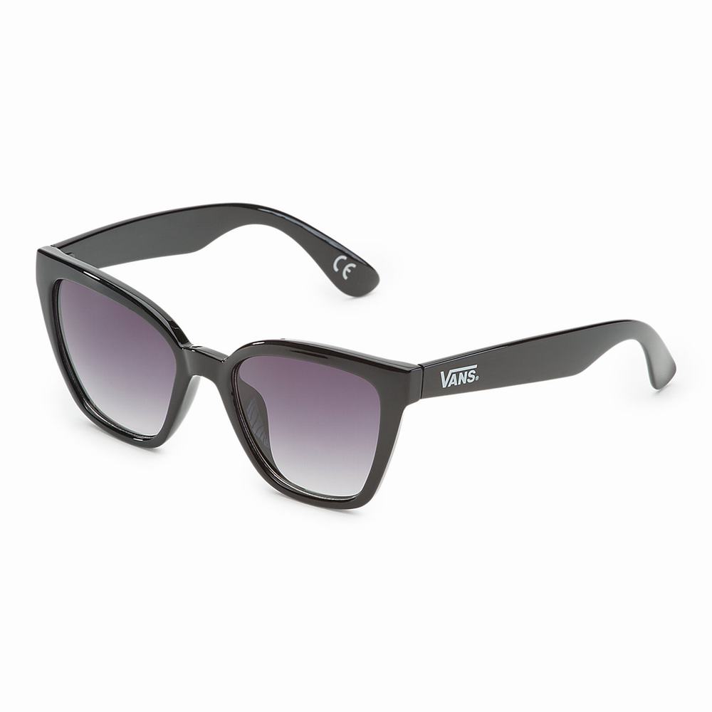 Women's Vans Hip Cat Sunglasses Black | USA02673