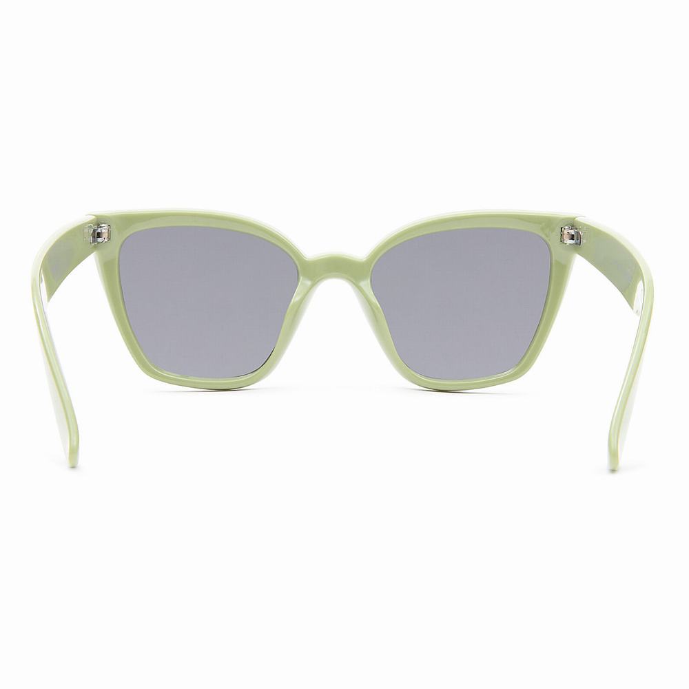 Women's Vans Hip Cat Sunglasses Green | USA31609