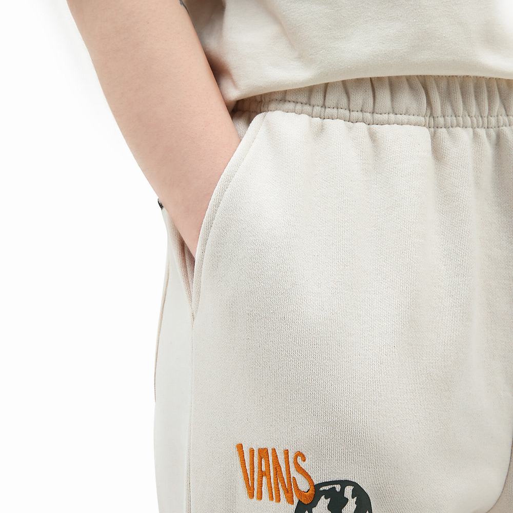 Women's Vans In Our Hands Sweatpants White | USA36725