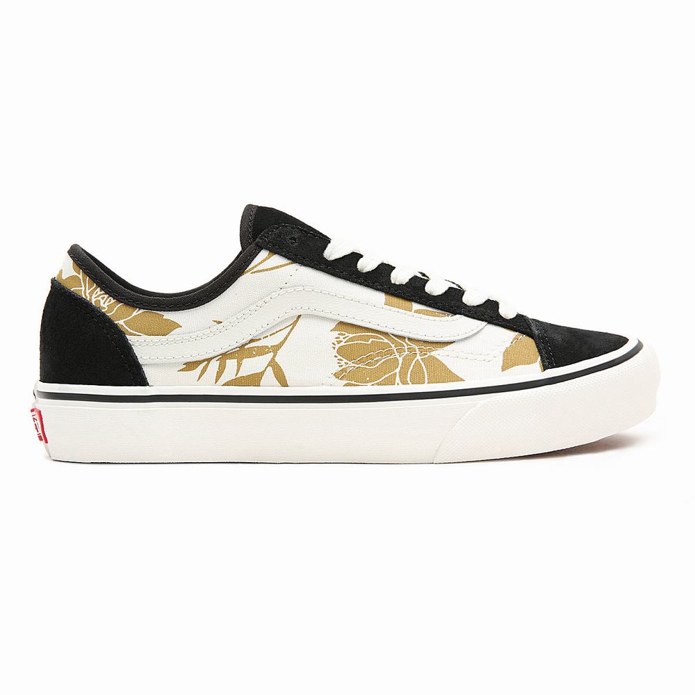 Women's Vans Island Floral Style 36 Decon SF Sneakers Black | USA43571