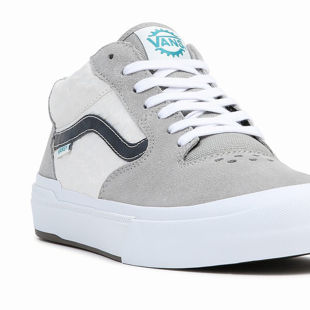 Women's Vans Kevin Peraza BMX Style 114 Sneakers Grey / White | USA26810