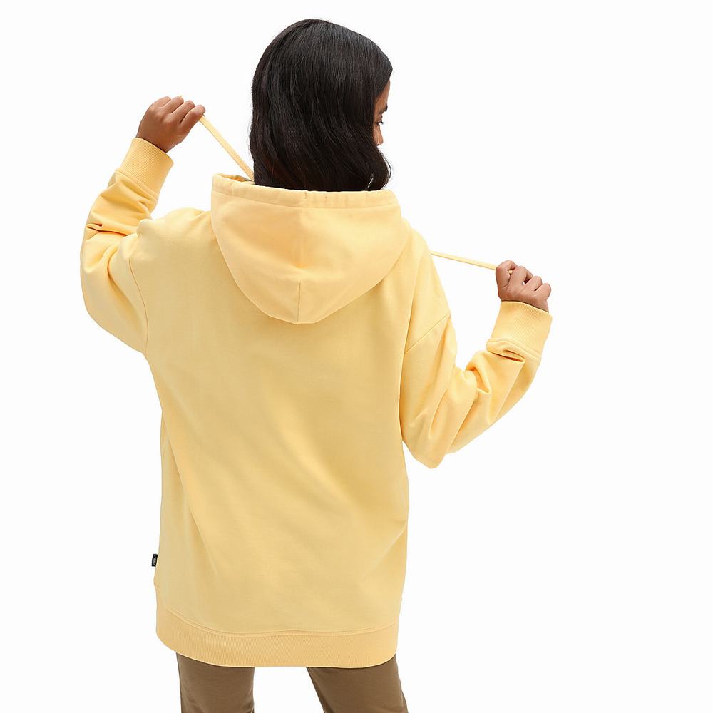 Women's Vans Lazy Daze Hoodie Yellow | USA83197