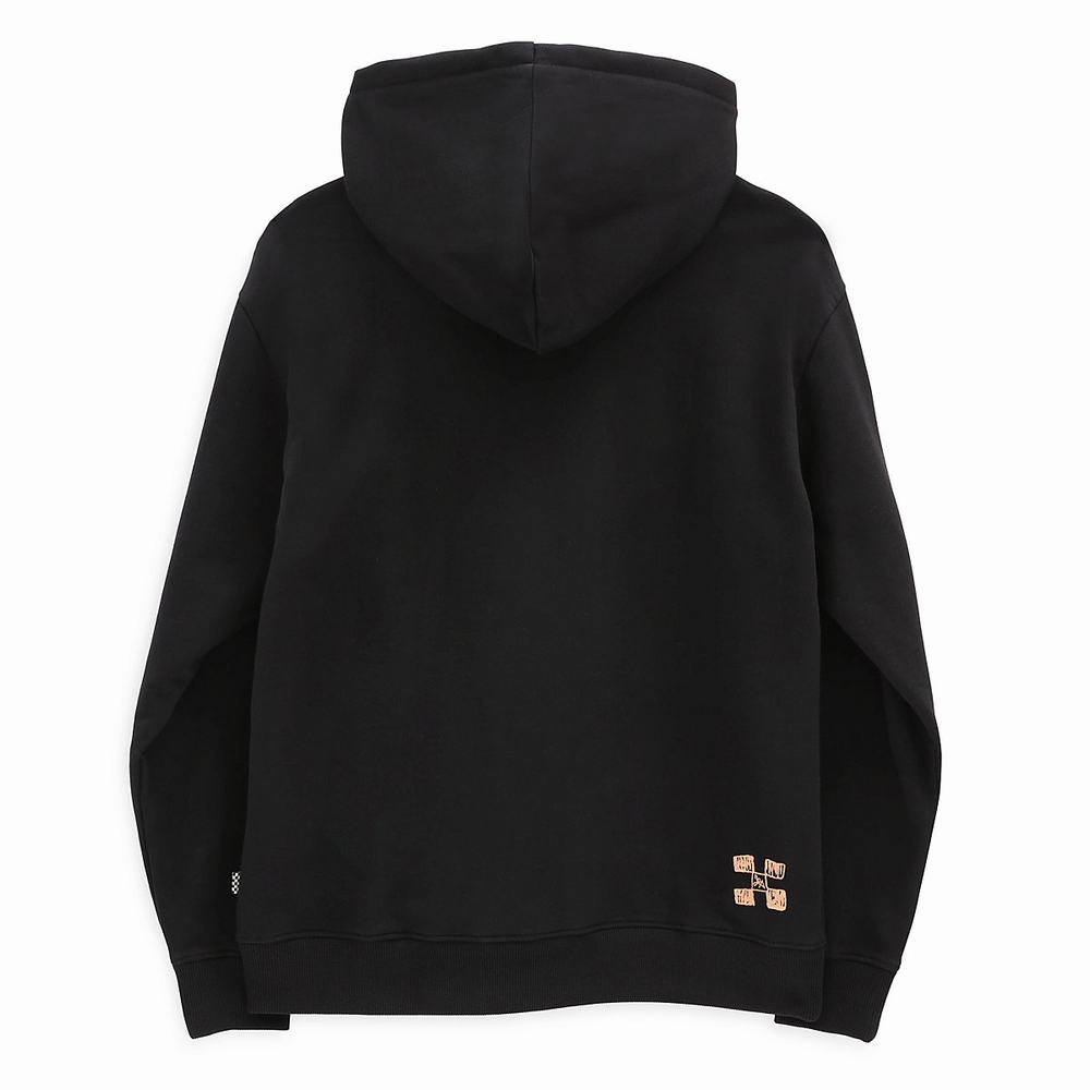 Women's Vans Lizzie Armanto Boyfriend Hoodie Black | USA95871