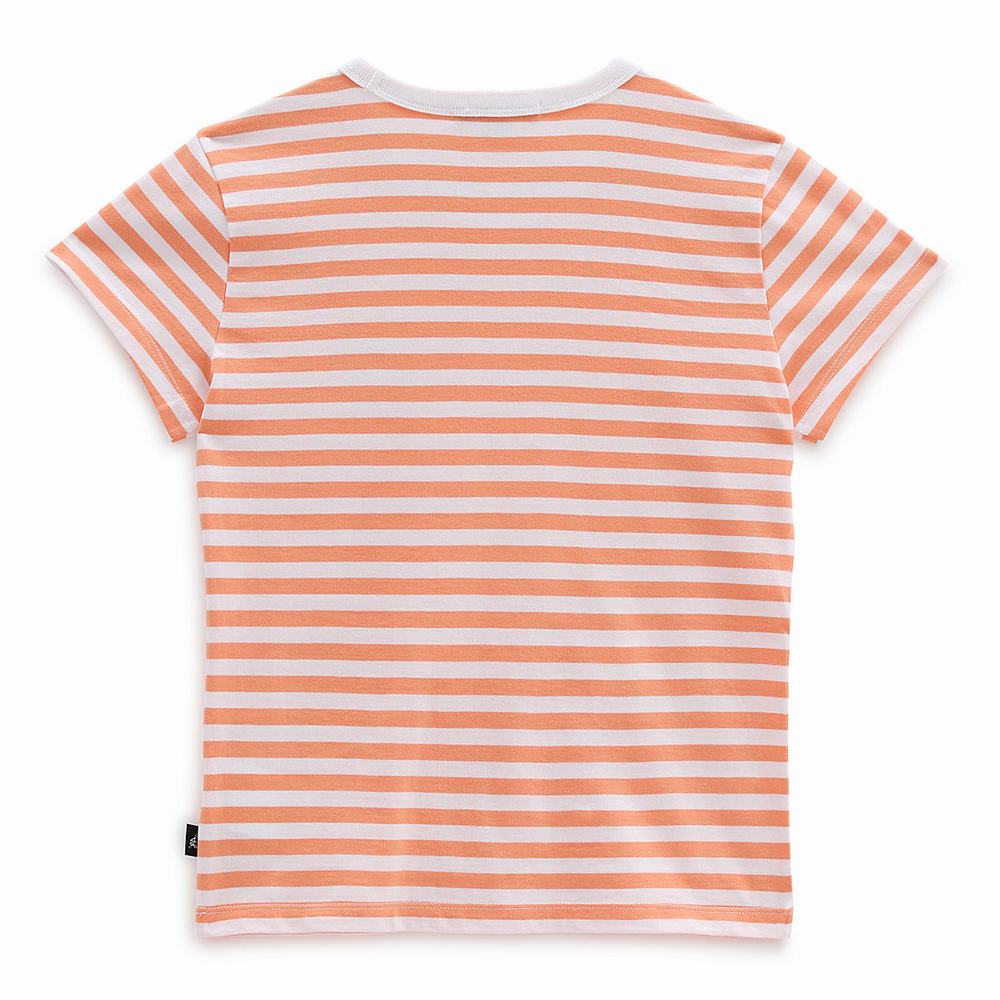 Women's Vans Lizzie Armanto Mini T Shirts Orange | USA60741