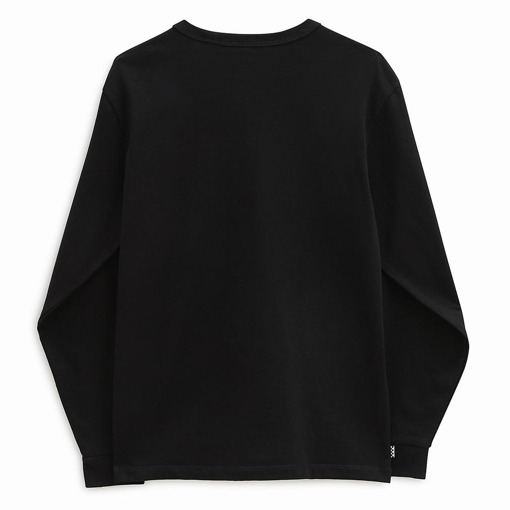 Women's Vans Long Sleeve OTW T Shirts Black | USA74893