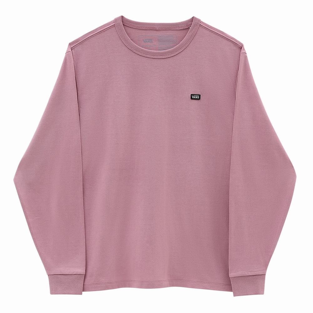 Women's Vans Long Sleeve OTW T Shirts Pink | USA58640