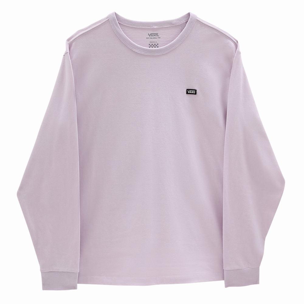 Women's Vans Long Sleeve OTW T Shirts Pink | USA70852