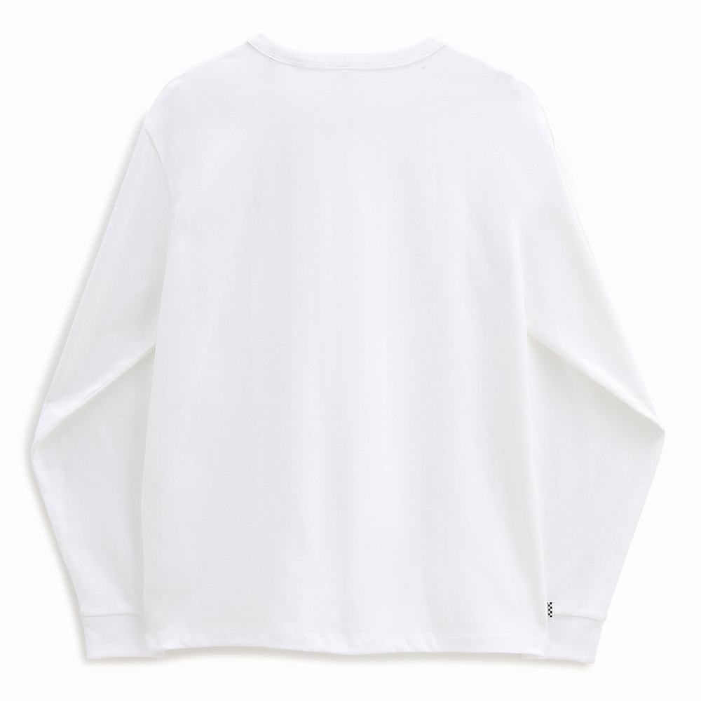 Women's Vans Long Sleeve OTW T Shirts White | USA64752