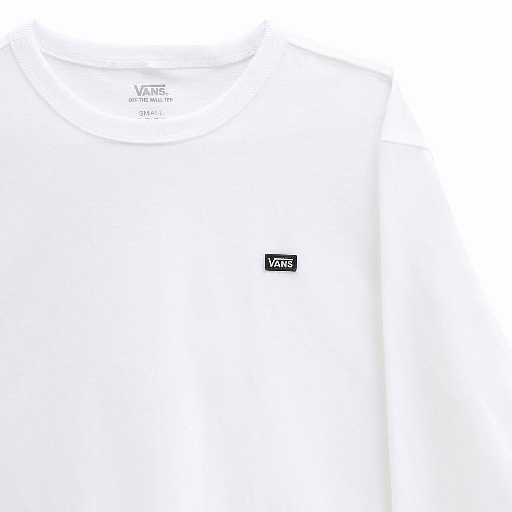 Women's Vans Long Sleeve OTW T Shirts White | USA64752