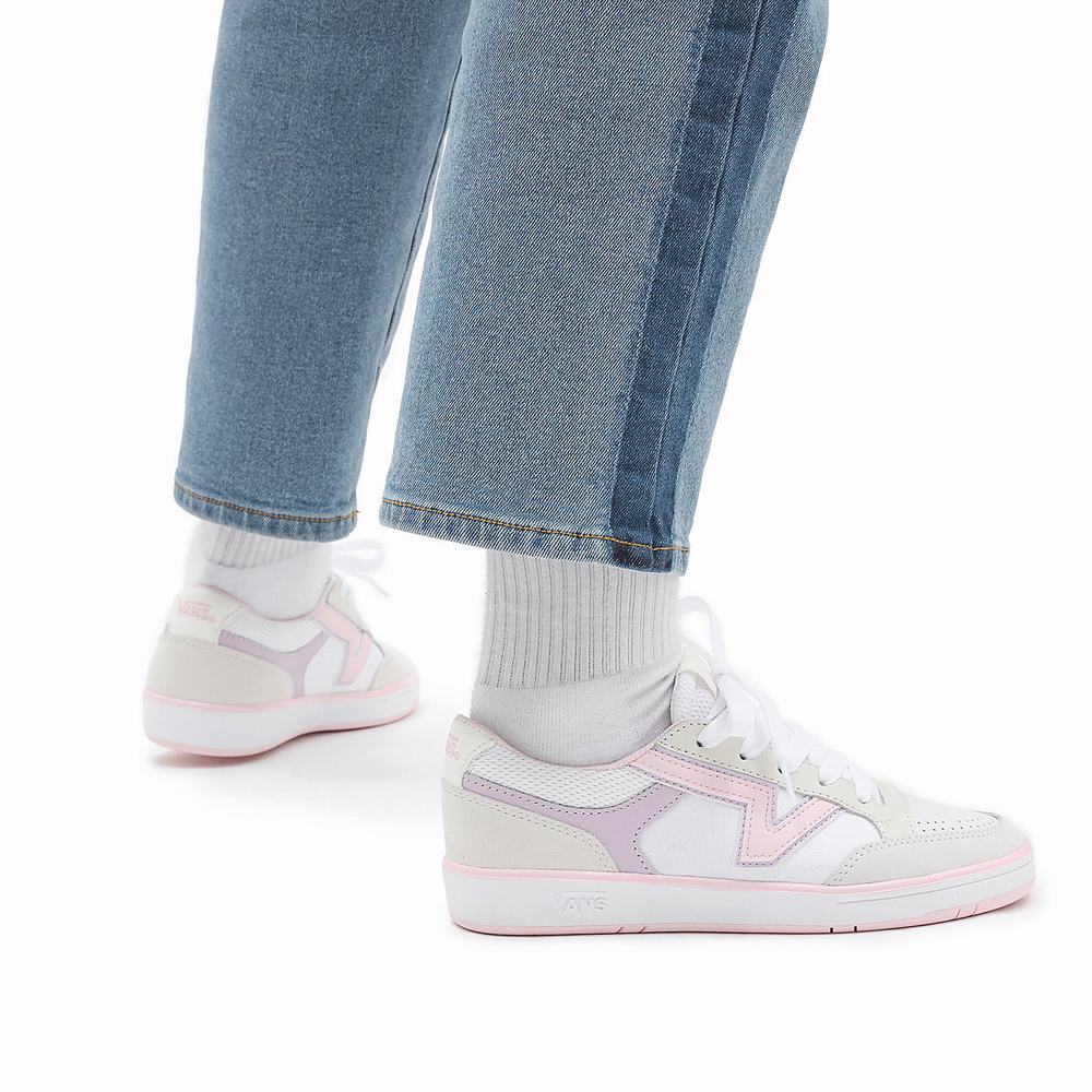 Women's Vans Lowland ComfyCush Sneakers Pink | USA97645