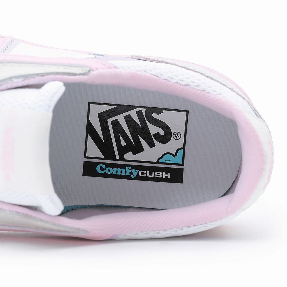 Women's Vans Lowland ComfyCush Sneakers Pink | USA97645