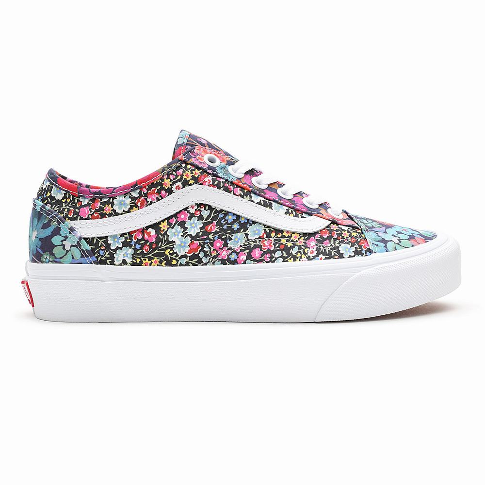 Women's Vans Made With Liberty Fabric Old Skool Tapered Sneakers Multicolor | USA56987