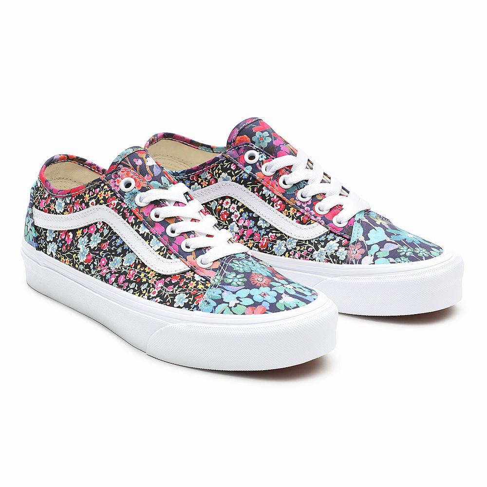 Women\'s Vans Made With Liberty Fabric Old Skool Tapered Sneakers Multicolor | USA56987