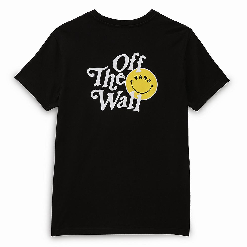 Women's Vans Mar Mar BFF T Shirts Black | USA19843