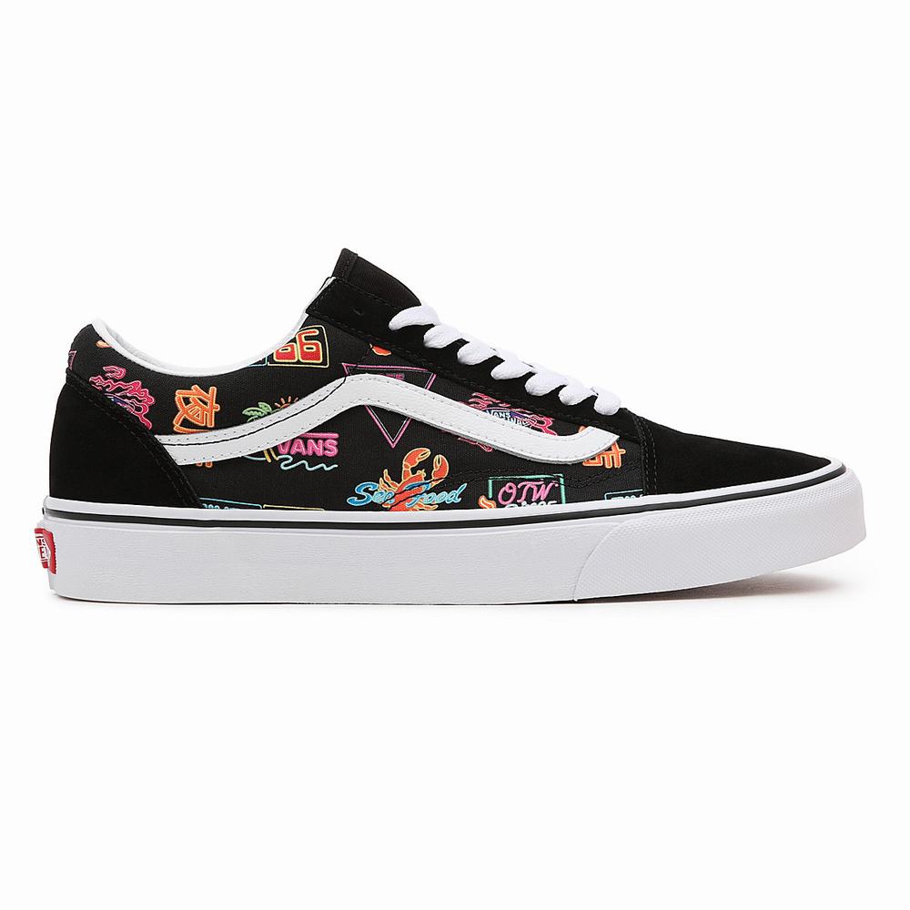 Women's Vans Market Old Skool Sneakers Black | USA24937