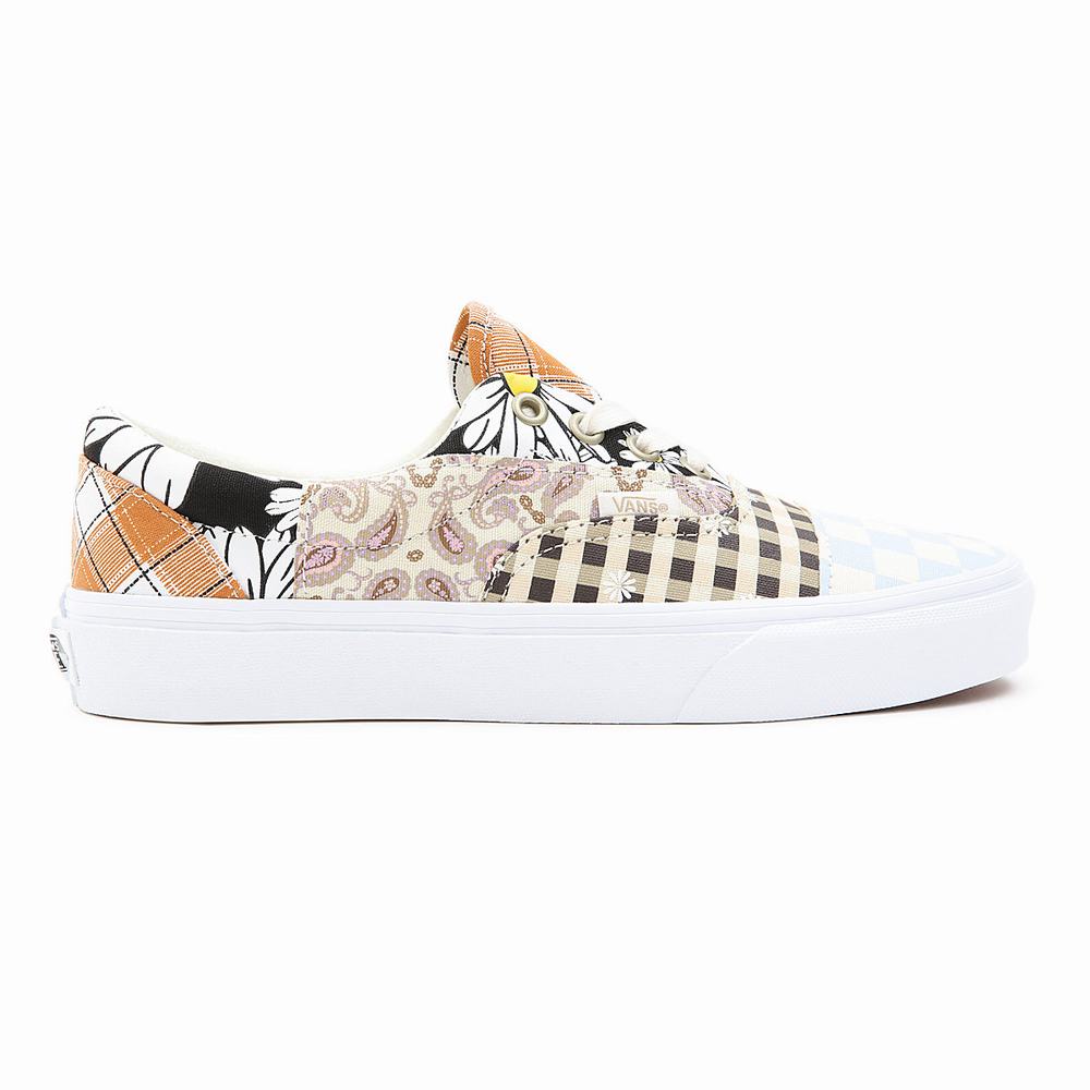 Women's Vans Meadow Patchwork Era Sneakers Multicolor / White | USA04567