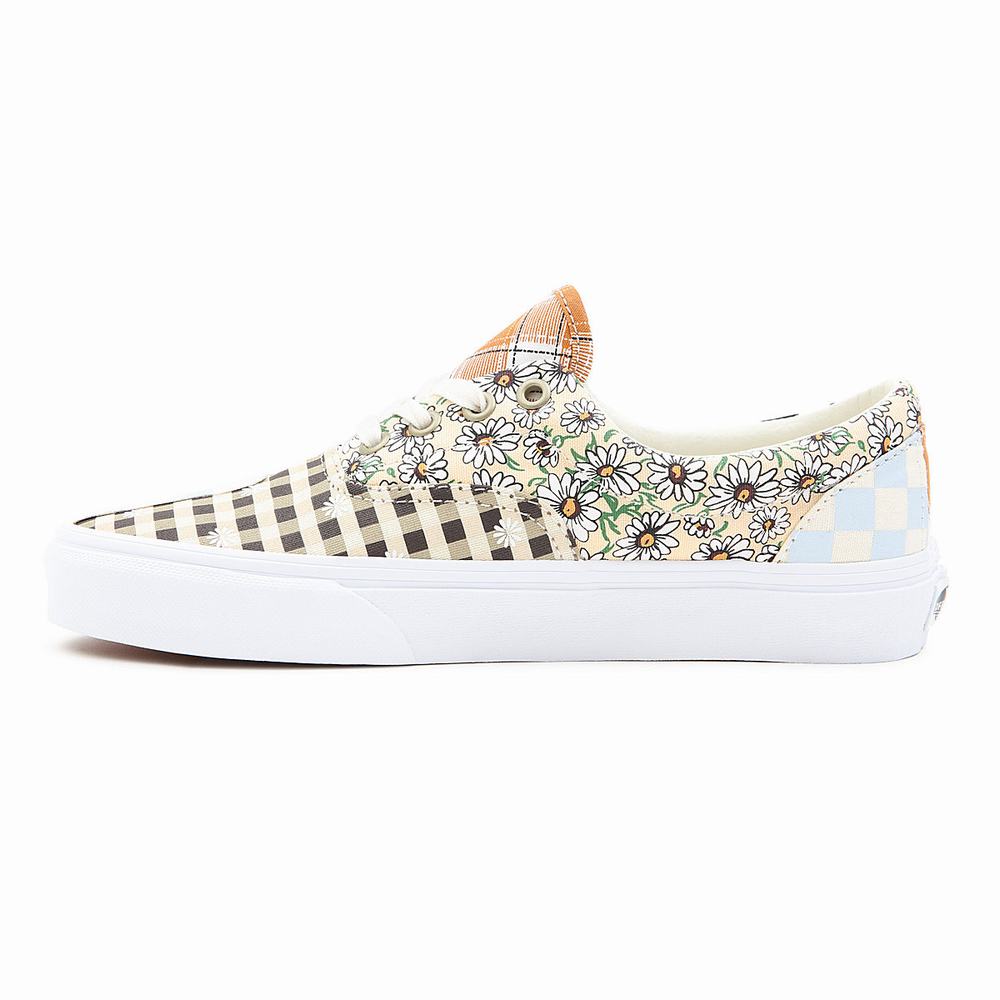 Women's Vans Meadow Patchwork Era Sneakers Multicolor / White | USA04567