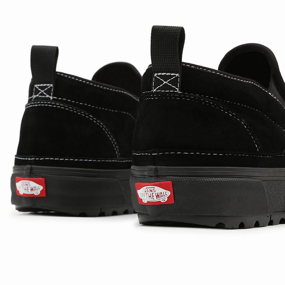 Women's Vans Mid Slip MTE-1 Sneakers Black | USA63792