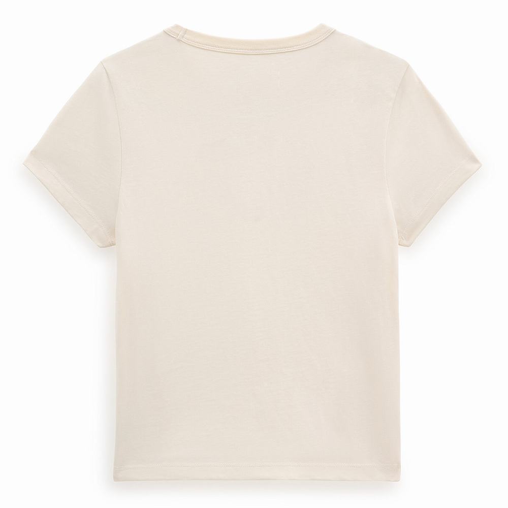 Women's Vans Mini T Shirts White | USA30762