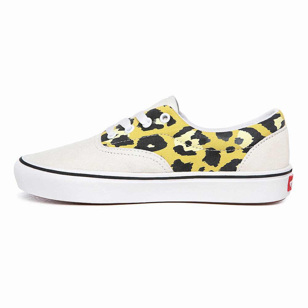 Women's Vans Mixed Media ComfyCush Era Sneakers Multicolor / White | USA10739