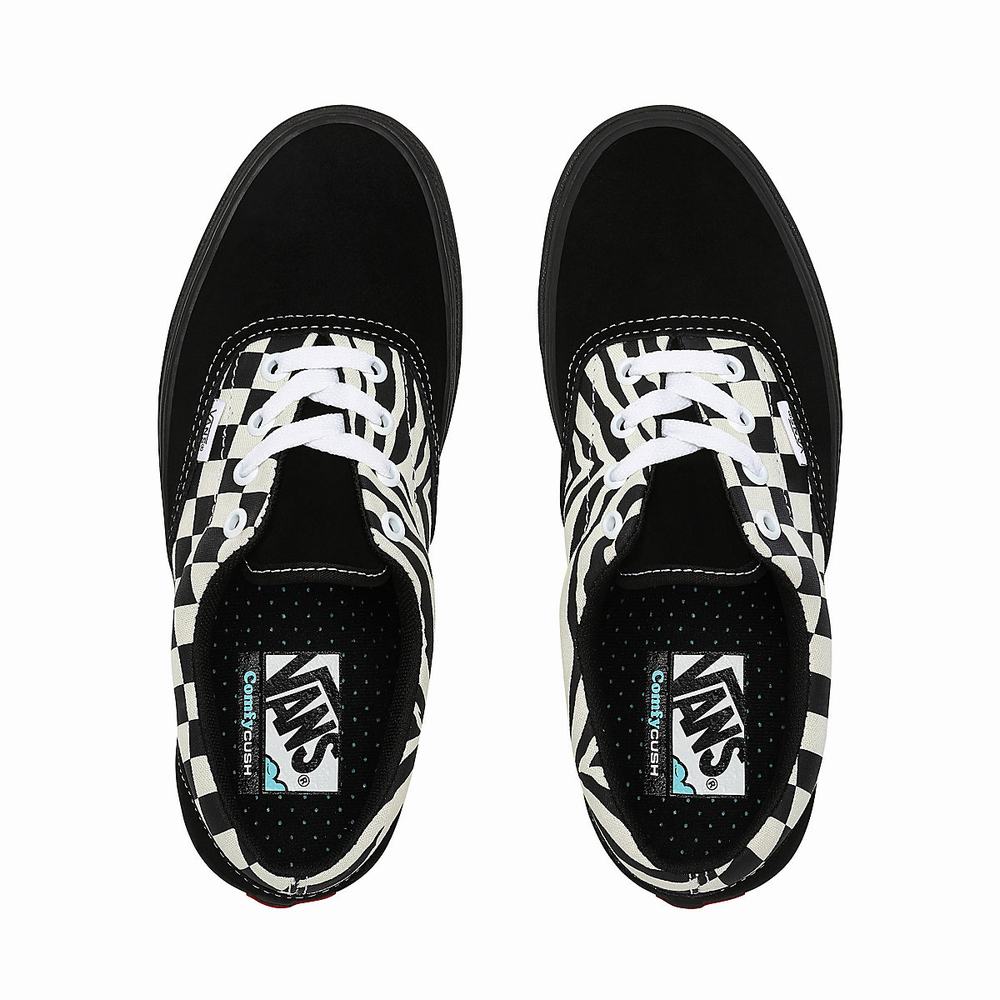 Women's Vans Mixed Media ComfyCush Era Sneakers Black | USA26957