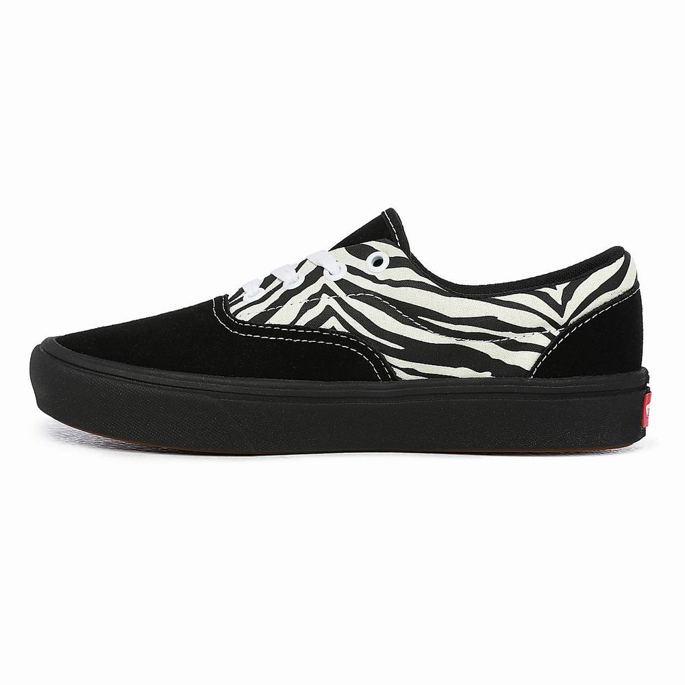 Women's Vans Mixed Media ComfyCush Era Sneakers Black | USA26957