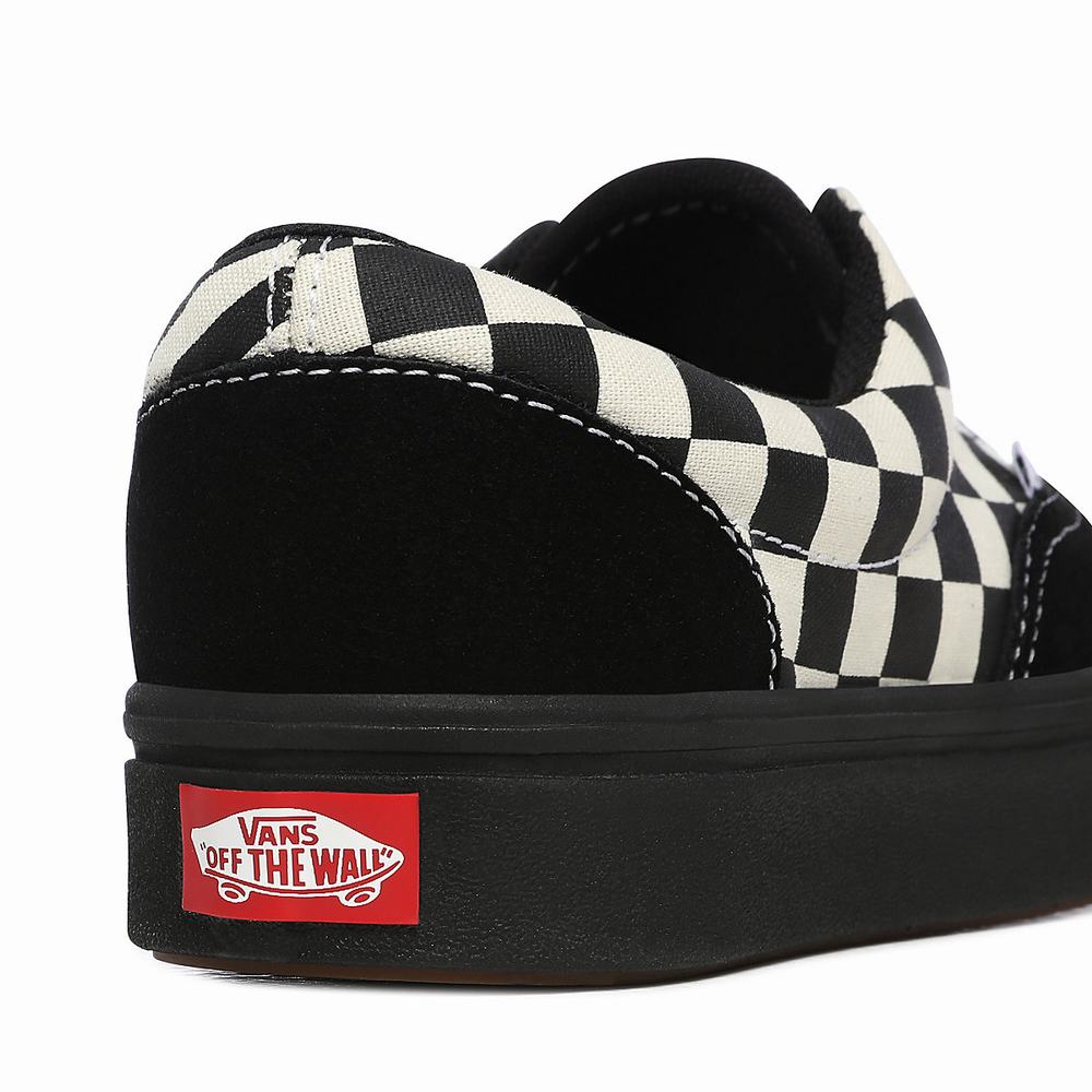 Women's Vans Mixed Media ComfyCush Era Sneakers Black | USA26957