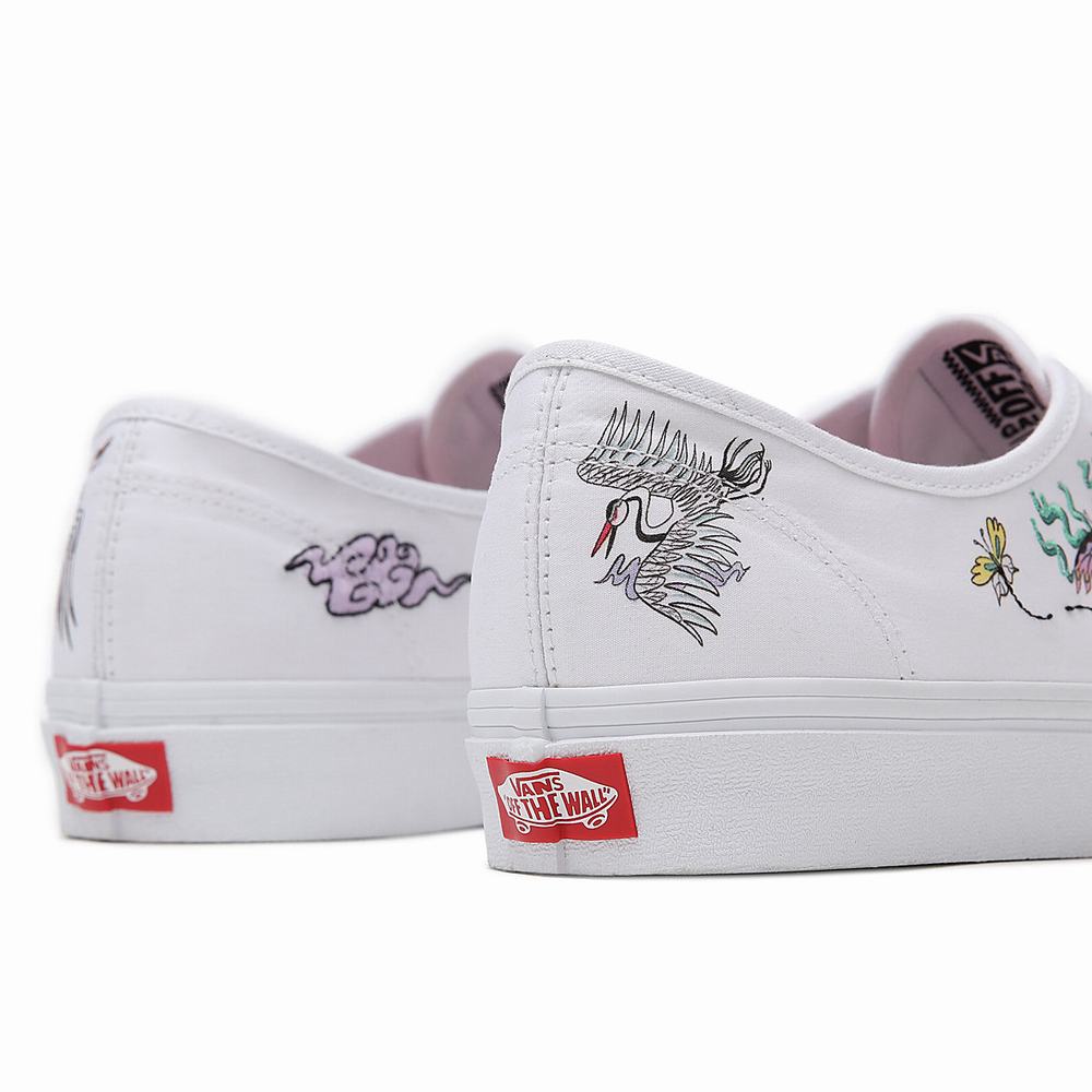 Women's Vans OTW Gallery Authentic Sneakers Multicolor / White | USA14038