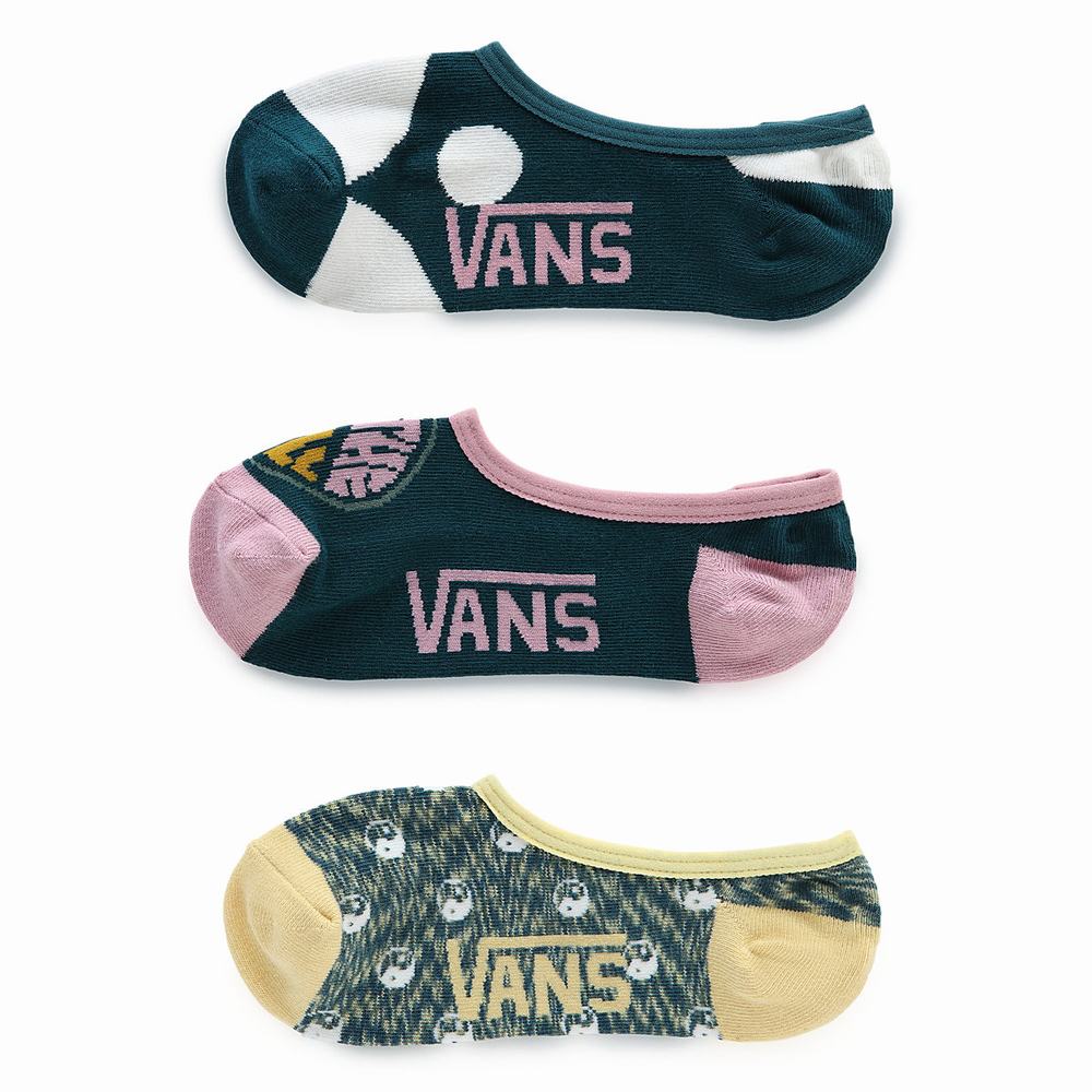 Women\'s Vans OTW Peace Canoodle (3 pairs) Socks Pink | USA34856