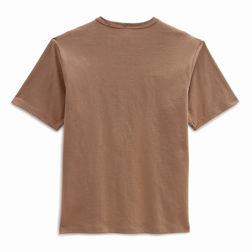 Women's Vans OTW T Shirts Beige | USA48731