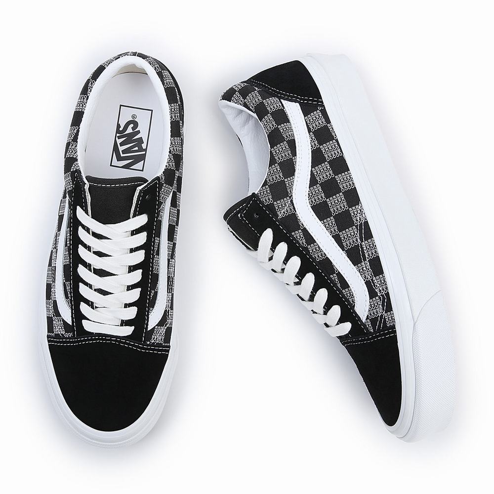 Women's Vans Old Skool 36 DX Sneakers Black / Grey | USA80417