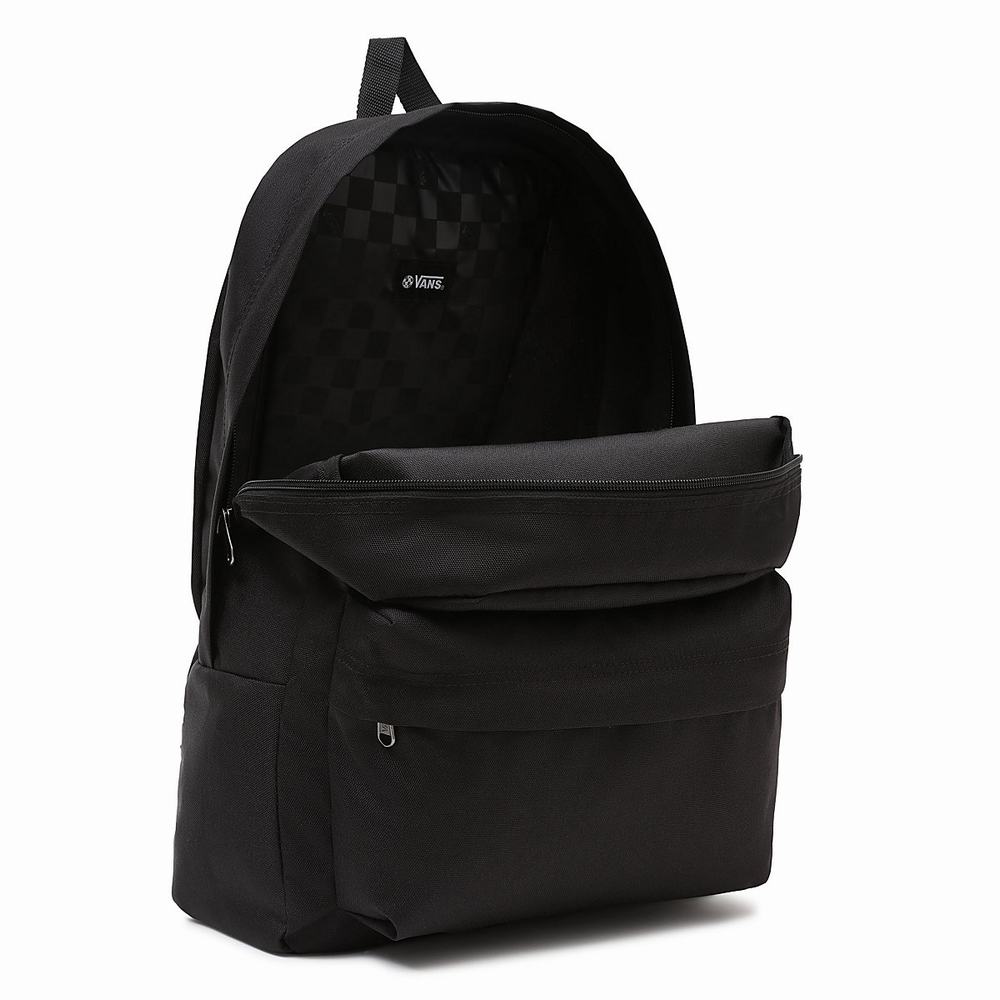 Women's Vans Old Skool Boxed Backpacks Black | USA14058