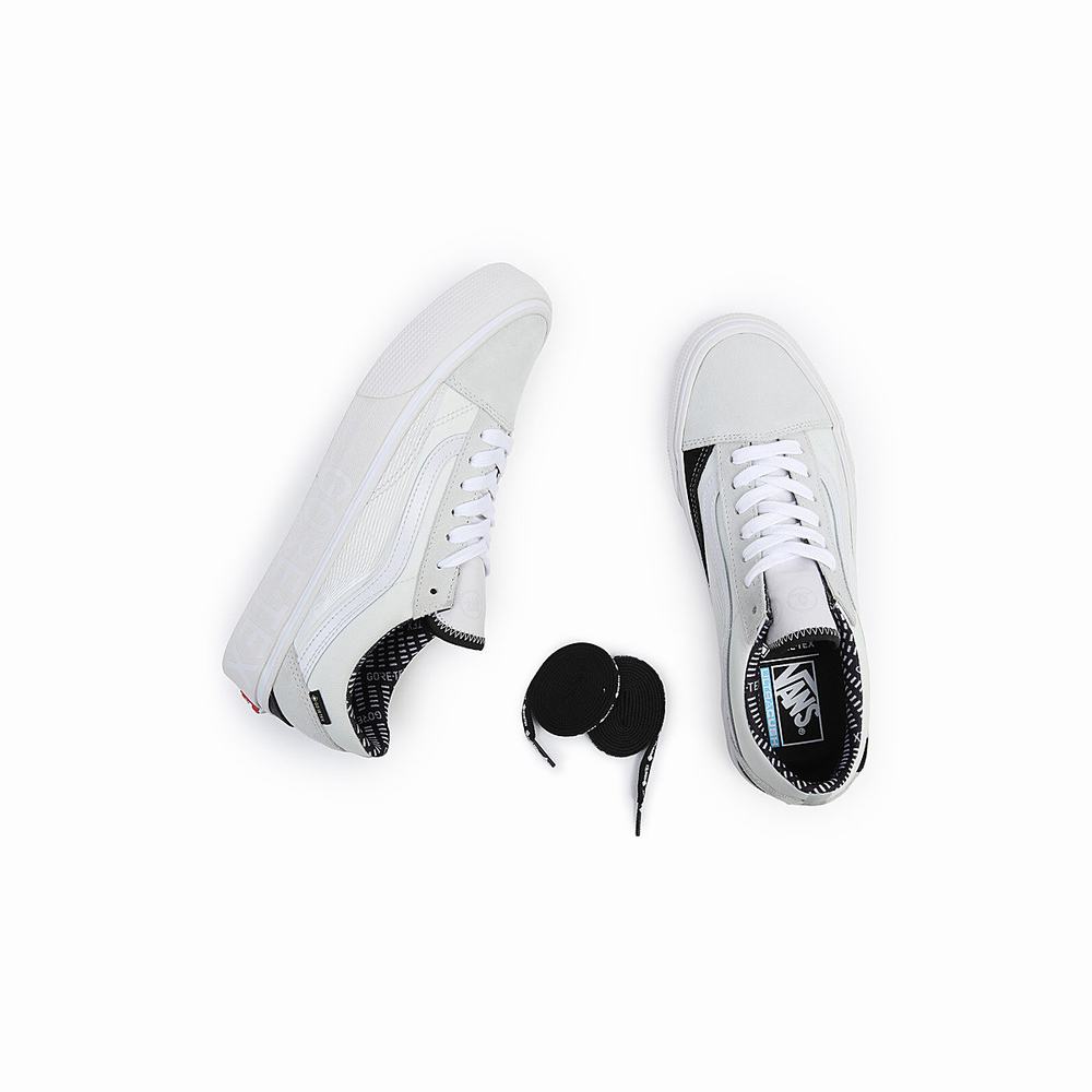 Women's Vans Old Skool Gore-Tex Hi & Dry Sneakers White | USA54876