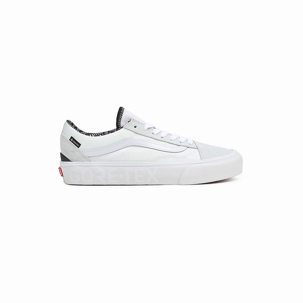 Women's Vans Old Skool Gore-Tex Hi & Dry Sneakers White | USA54876