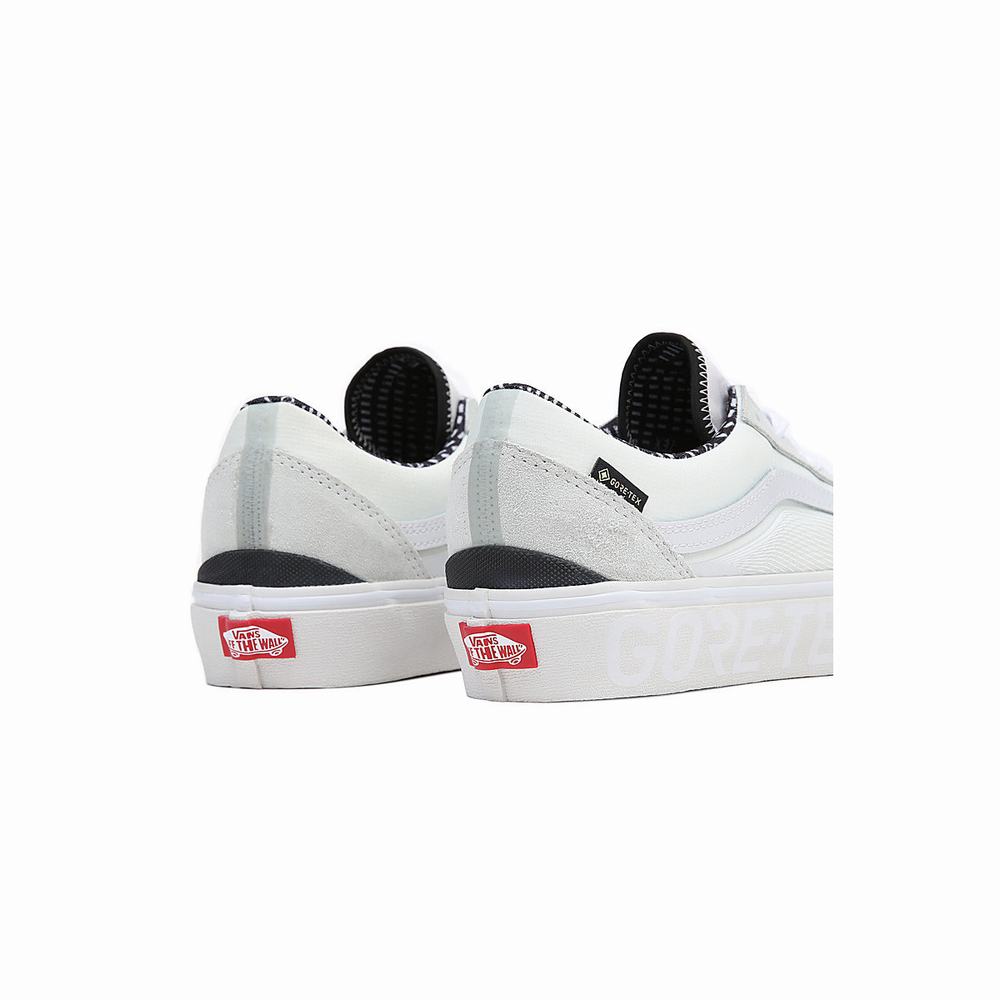 Women's Vans Old Skool Gore-Tex Hi & Dry Sneakers White | USA54876