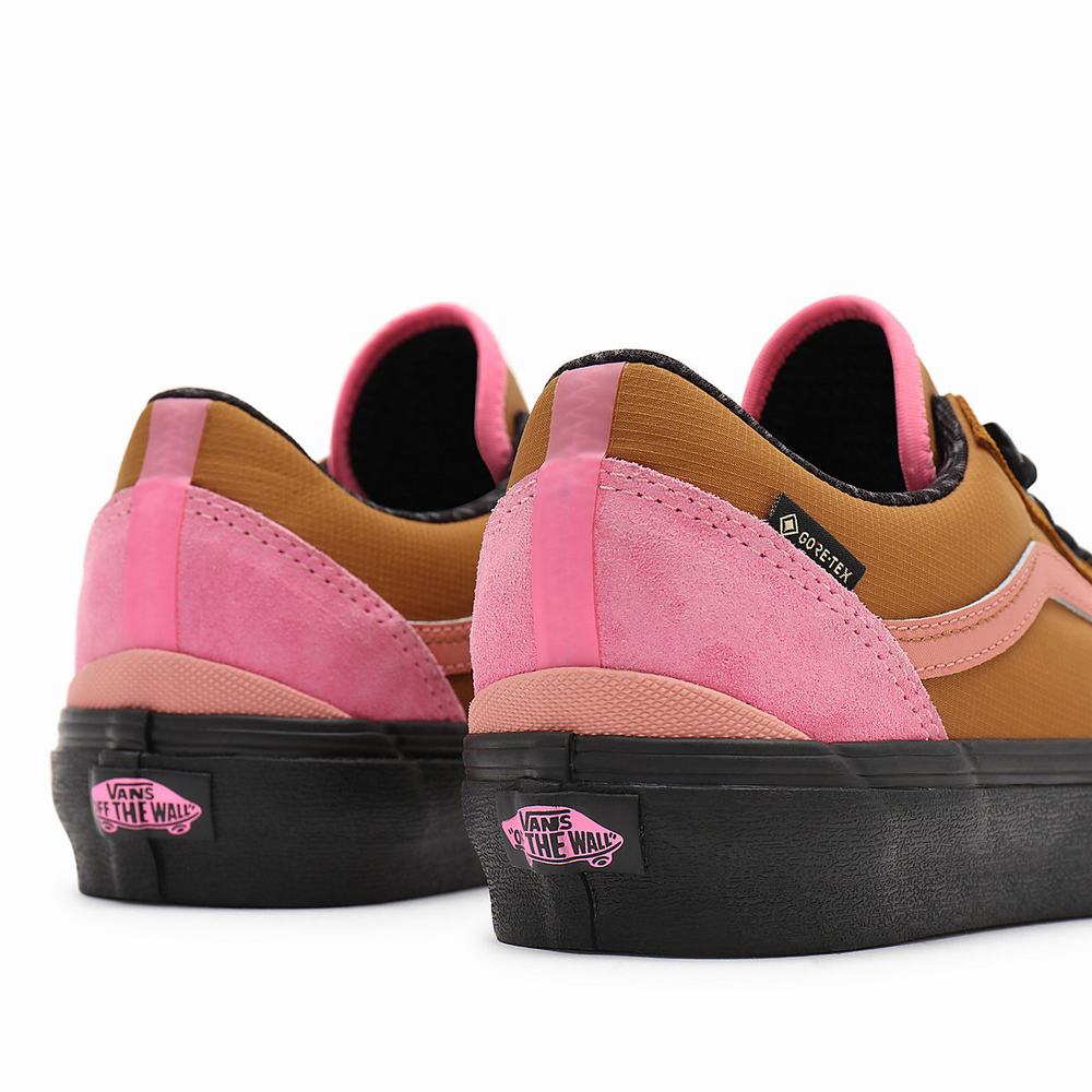 Women's Vans Old Skool Gore-Tex Sneakers Brown | USA52189