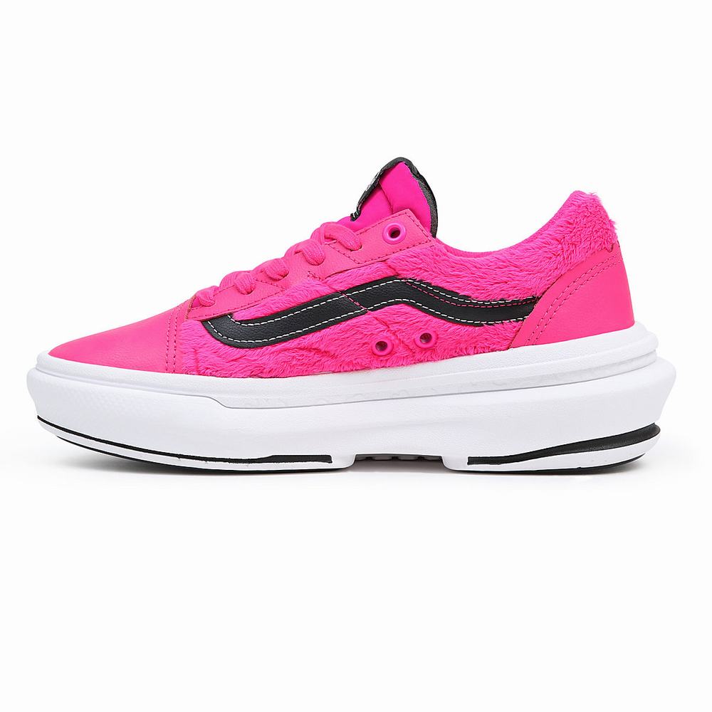 Women's Vans Old Skool Overt CC Sneakers Pink | USA78329