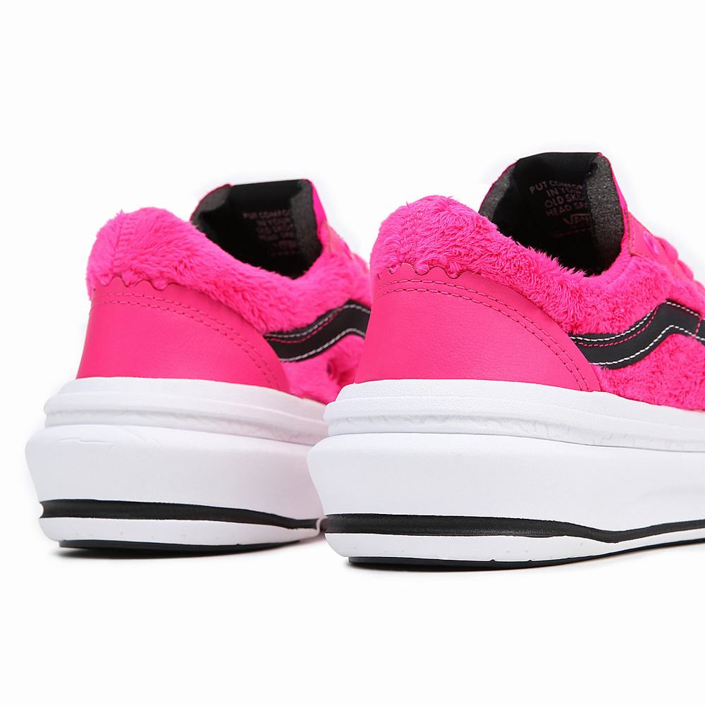 Women's Vans Old Skool Overt CC Sneakers Pink | USA78329