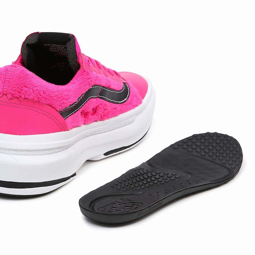 Women's Vans Old Skool Overt CC Sneakers Pink | USA78329