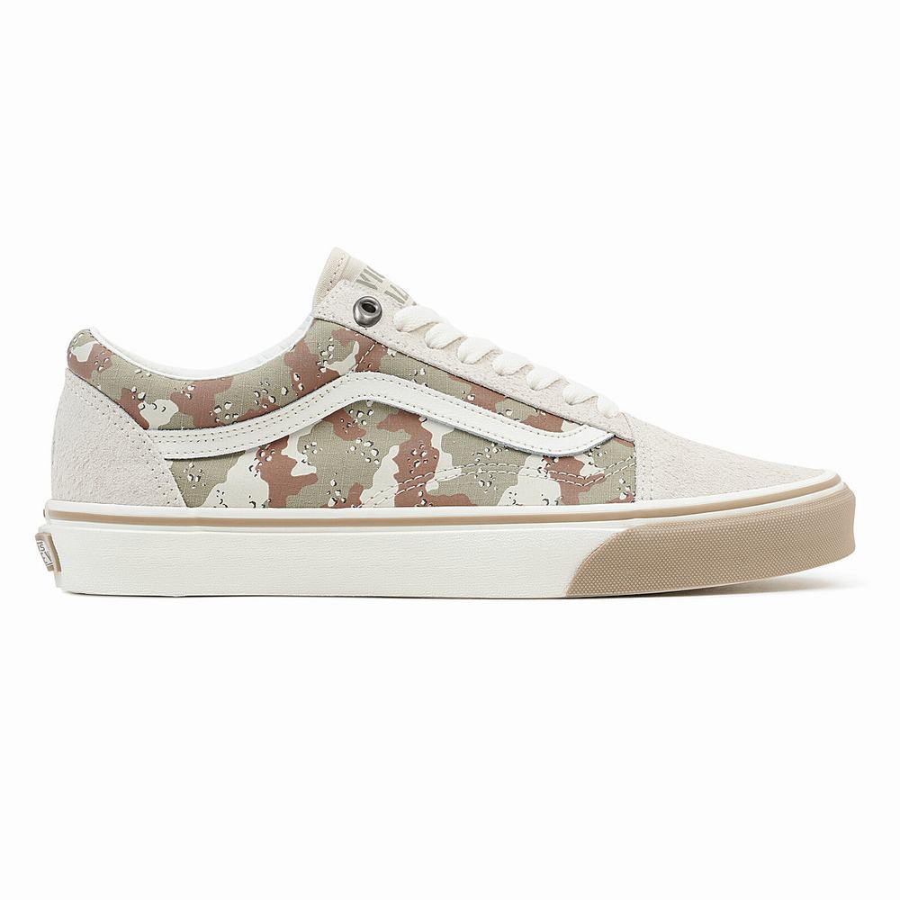 Women's Vans Old Skool Sneakers Beige | USA84127