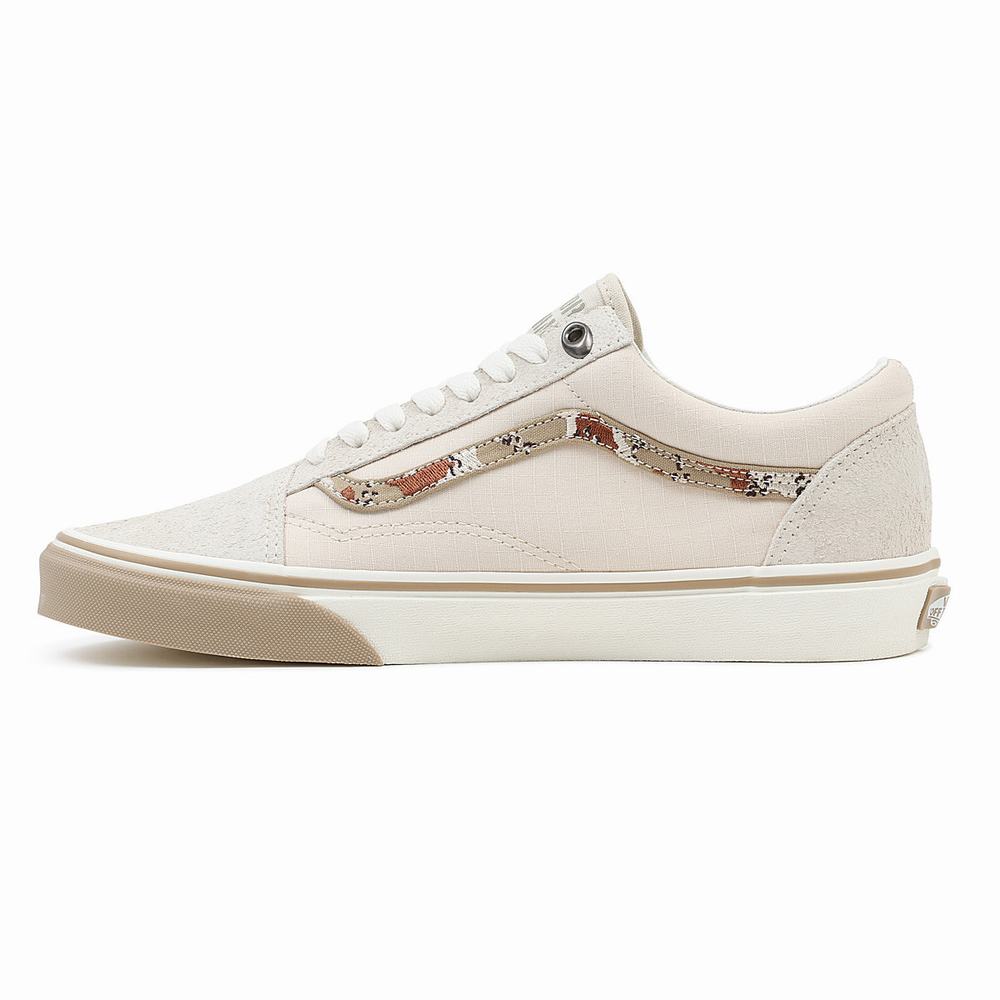 Women's Vans Old Skool Sneakers Beige | USA84127