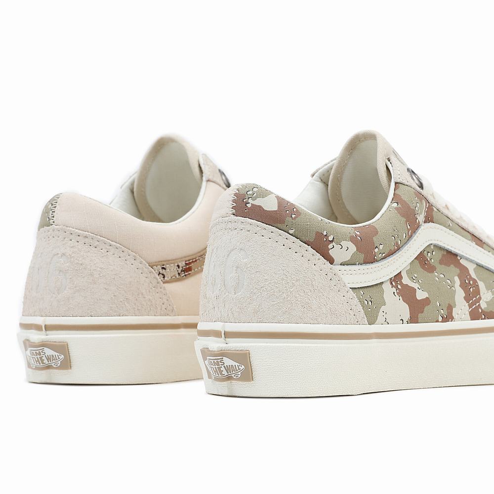 Women's Vans Old Skool Sneakers Beige | USA84127