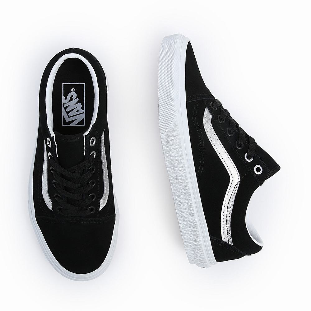 Women's Vans Old Skool Sneakers Black | USA43281